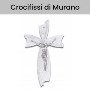 Murano’s glass Crucifixes