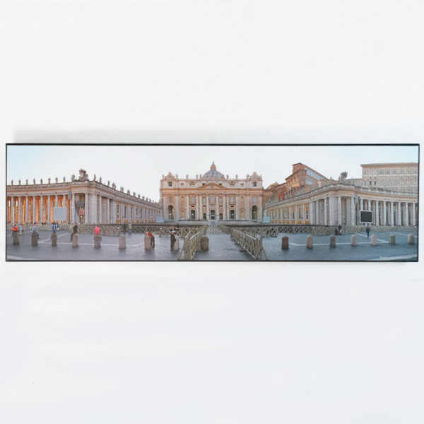 Panoramica di San Pietro con cristalli Swarovski
