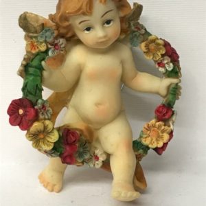 Angioletto in resina "Primavera"