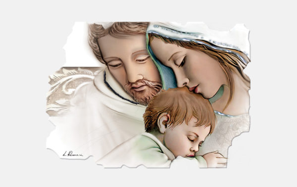 Quadro sacra famiglia