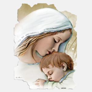Quadro Madonna con bambino