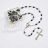 Rosario chicco di riso in ematite