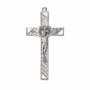 Croce smaltata San Benedetto