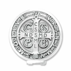 Medaglia di San Benedetto in metallo