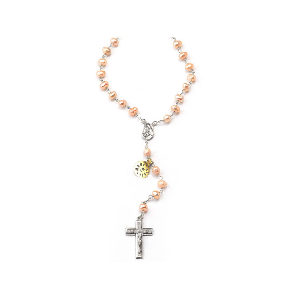 Rosario perla di fiume rosa