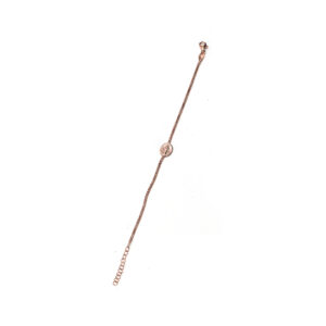 Bracciale argento rosato con miracolosa