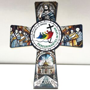 Croce quadro con base del Giubileo