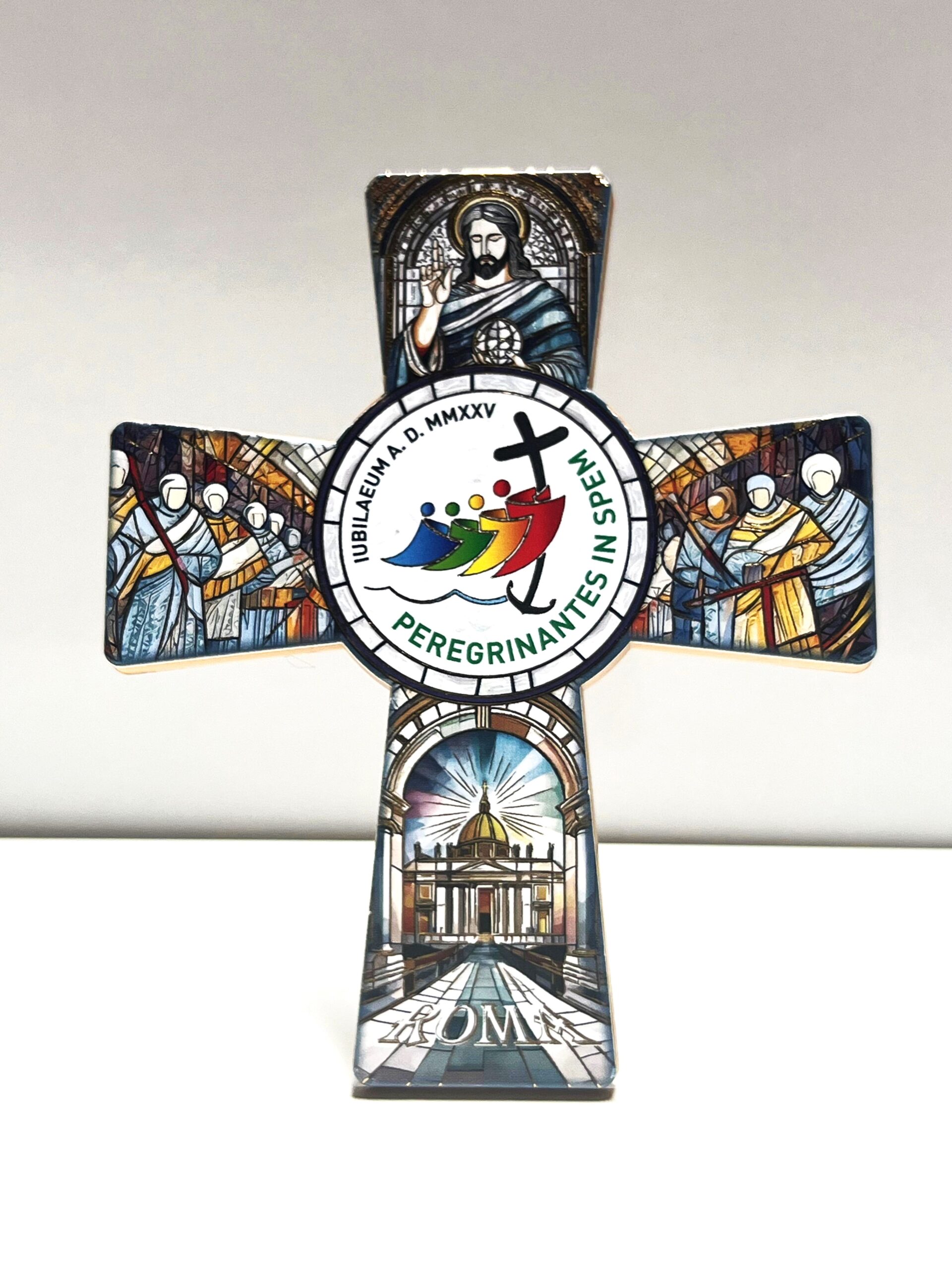 croce quadro1 Croce quadro con base del Giubileo