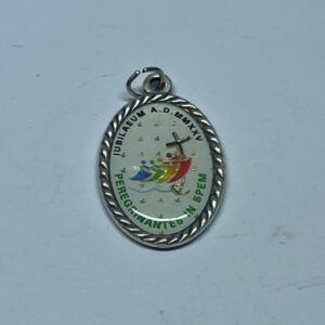 medaglia del giubileo con contorno lavorato