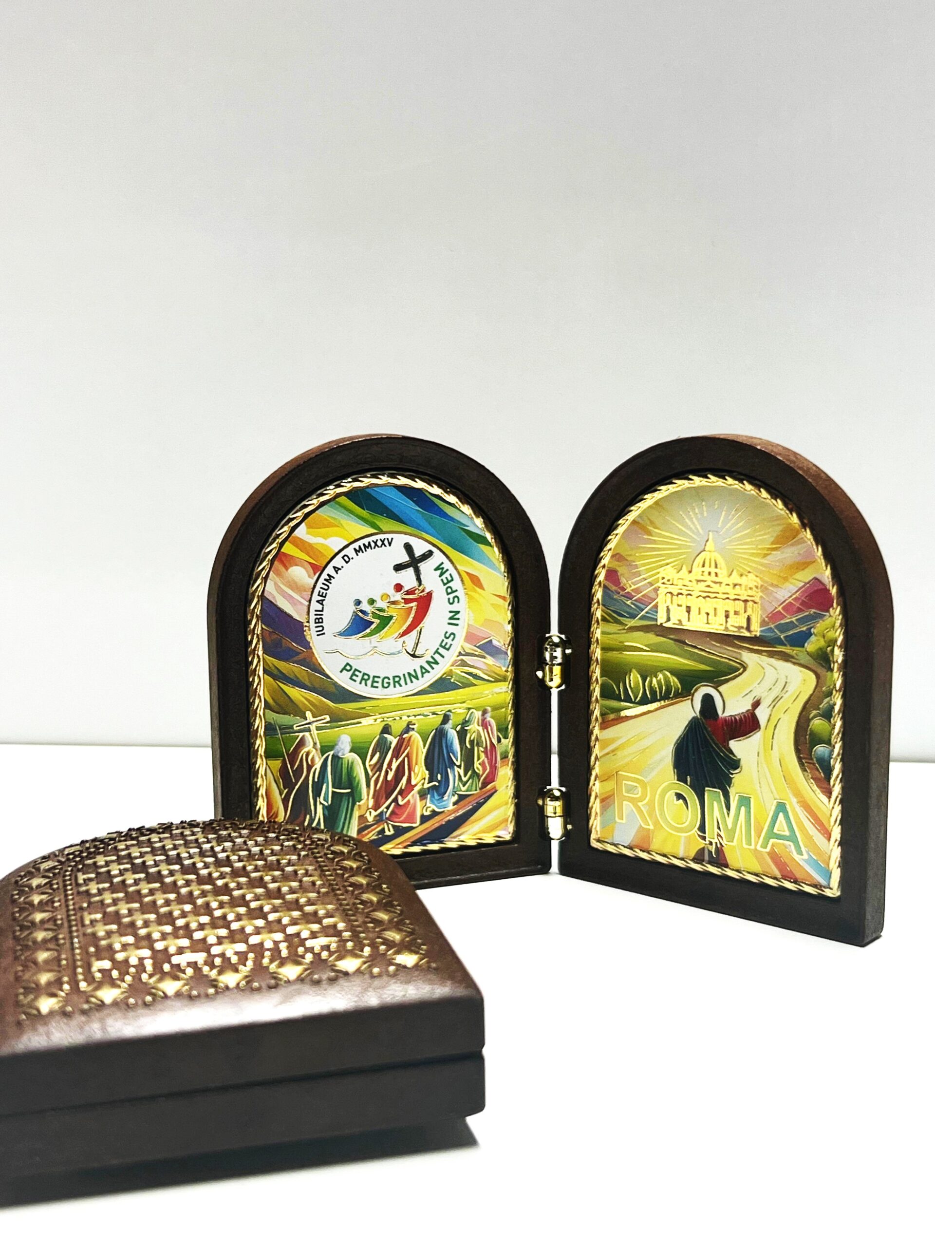 quadretti piccol1 Dittico pellegrino piccolo del Giubileo