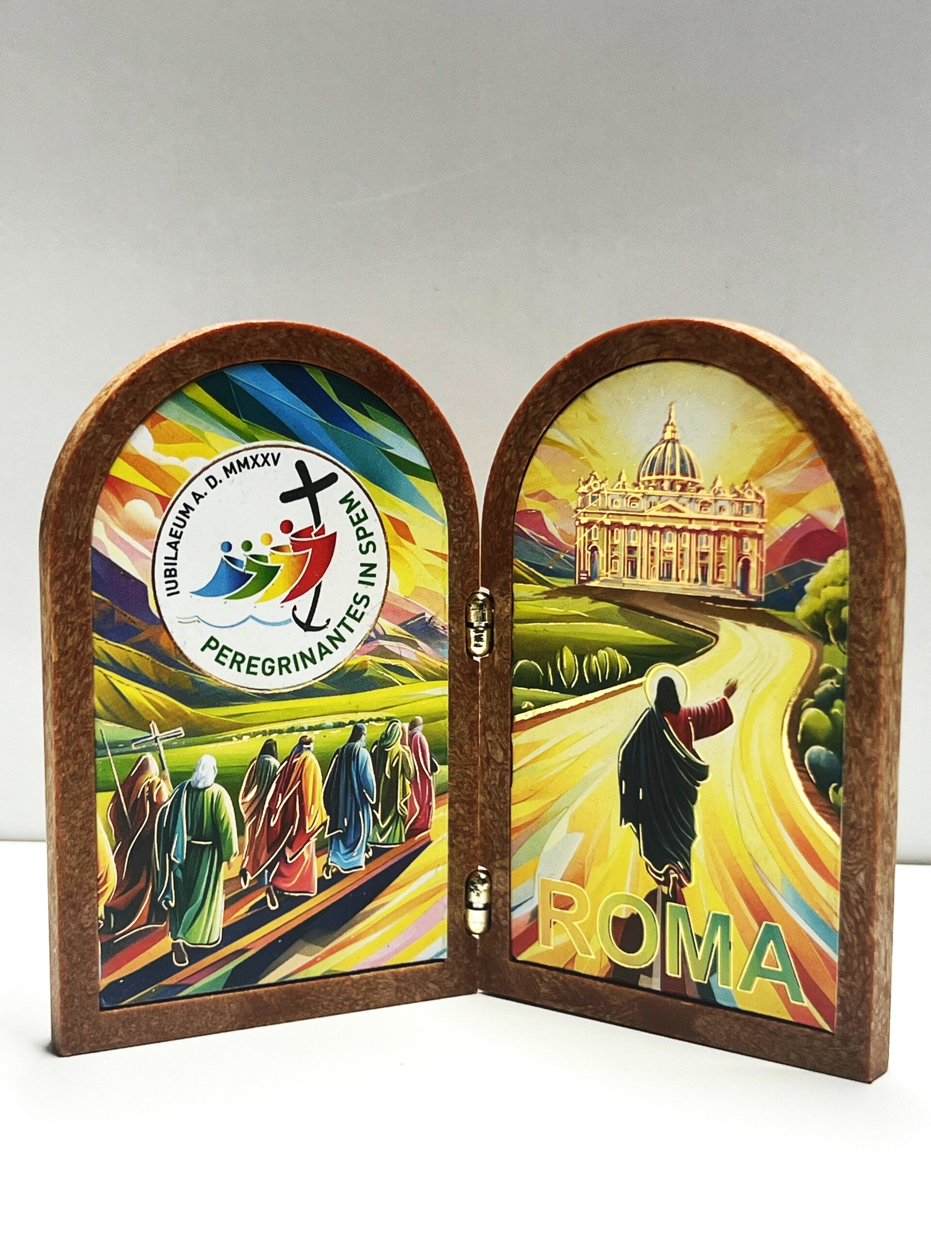 quadro Dittico pellegrino del Giubileo