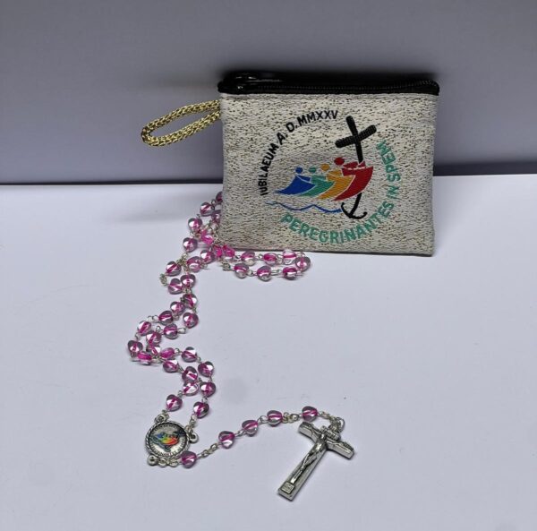 Rosario con astuccio tema Giubileo
