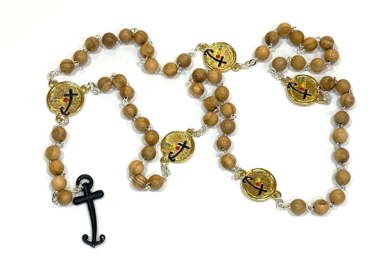 rosario in legno Rosario in legno Giubileo