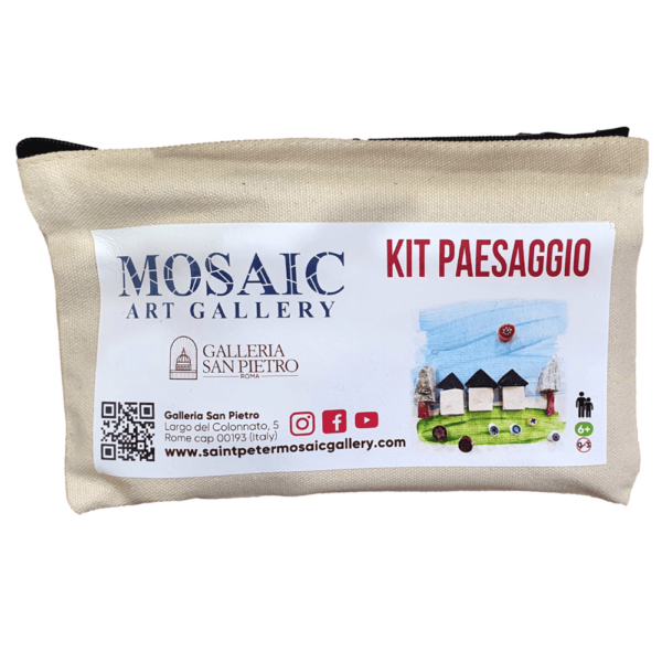 kit mosaico paesaggio per bambini